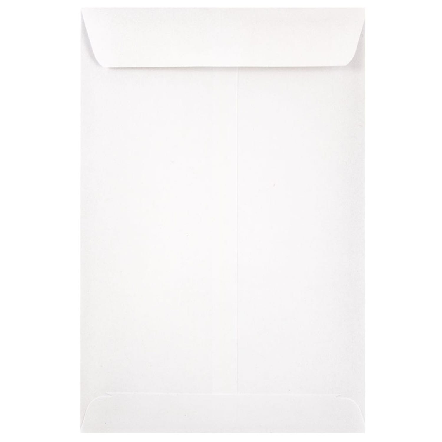 JAM Paper Open-End 6in x 9in Catalog Envelopes, Gummed Seal, White, Pack Of 25 - Image 3