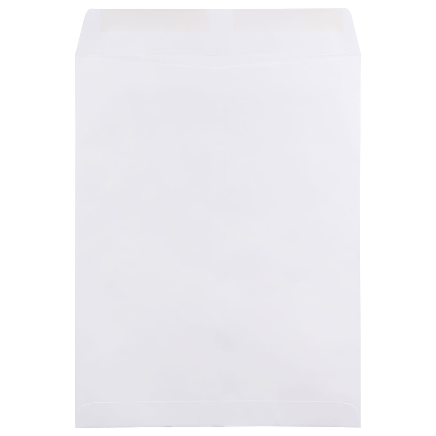 JAM Paper Open-End 12in x 15 1/2in Catalog Envelopes, Gummed Seal, White, Pack Of 25 - Image 3