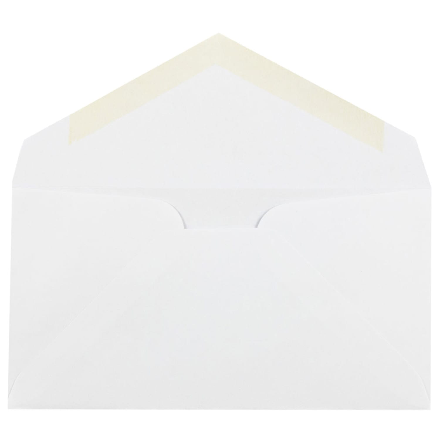 JAM PAPER Monarch Commercial Envelopes, 3 7/8in x 7 1/2in, White, Pack Of 25 - Image 3