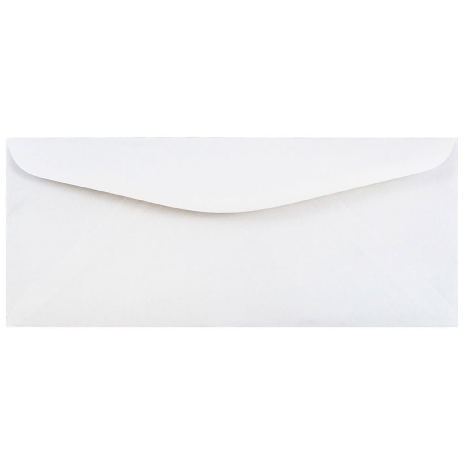 JAM PAPER #12 Business Envelopes, 4 3/4 x 11, White, 25/Pack