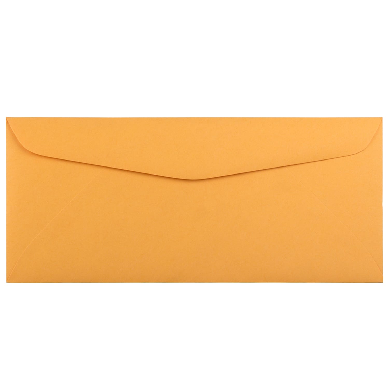JAM PAPER #12 Recycled Envelopes, 4 3/4in x 11in, Brown Kraft Manila, Pack Of 25