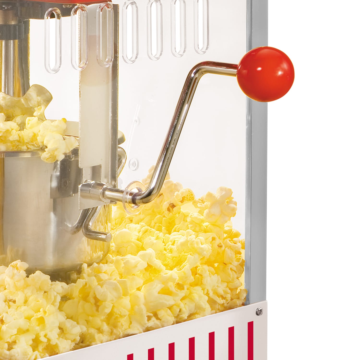 Nostalgia Electrics KPM200 Kettle Popcorn Maker, Red - Image 4