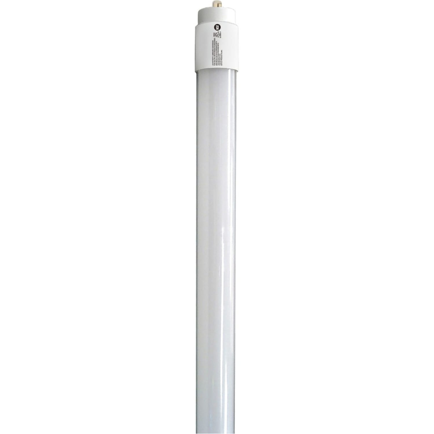 Satco 40W T8 4000K LED Tube Light - 40 W - 120 V AC, 277 V AC - 5500 lm - Tubular - T8 Size - White - Cool White Light Color - Fa8 Base - 50000 Hour - 4000 deg.K Color Temperature - 210 deg. Beam Angle - Shatter Proof, Ballast-free - 10 / Carton - Image 4