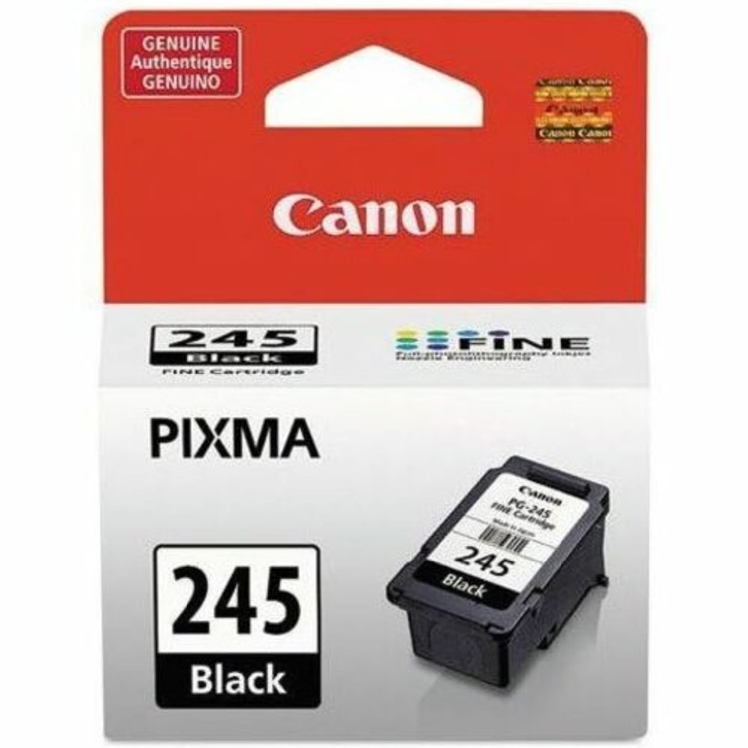 Canon PG-245 Black Ink Cartridge, 8279B001 - Image 3