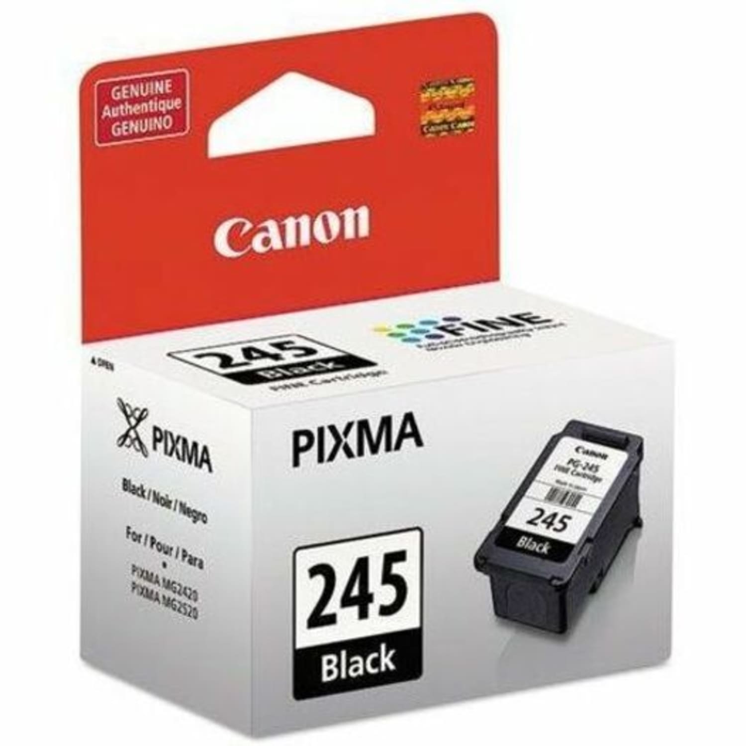 Canon PG-245 Black Ink Cartridge, 8279B001 - Image 4