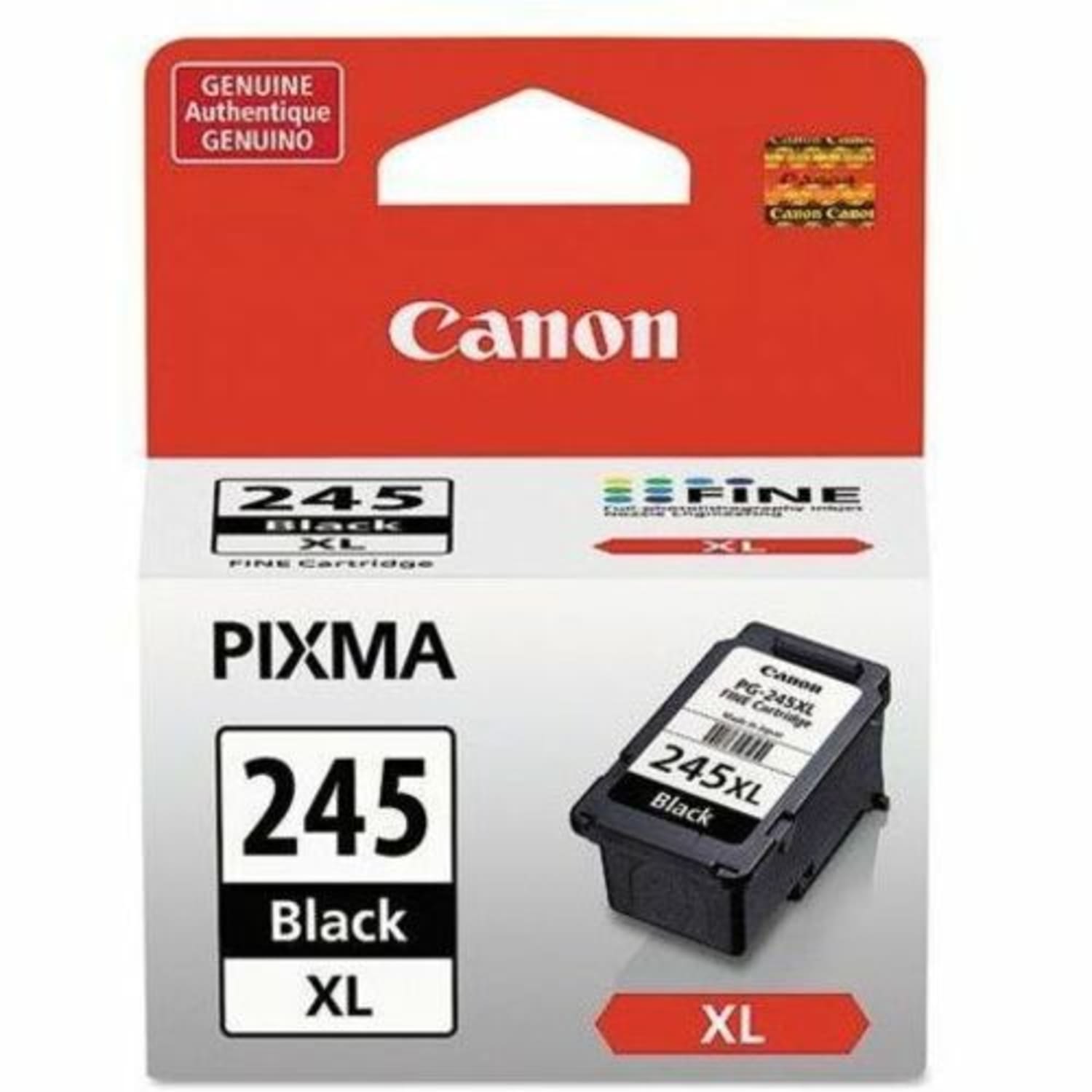 Canon PG-245XL Black High-Yield Ink Cartridge, 8278B001 - Image 3