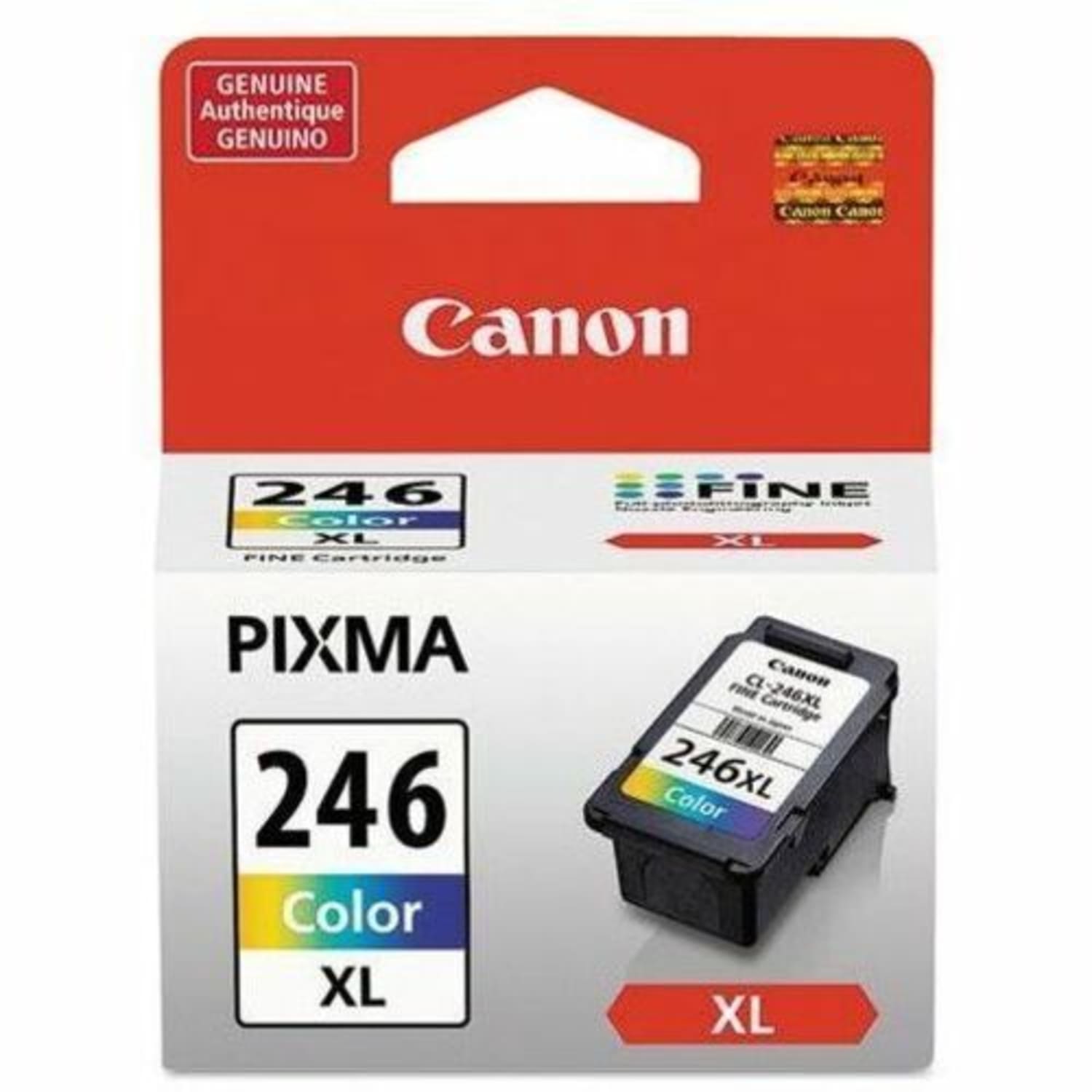 Canon CL-246XL Tri-Color High-Yield Ink Cartridge, 8280B001 - Image 3