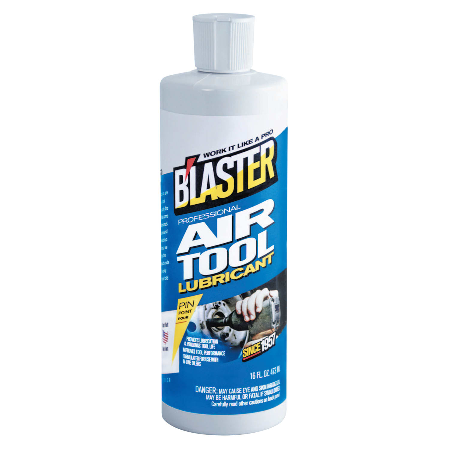 BLaster Air Tool Lubricants, 16 Oz Aerosol Can, Pack of 12 - Image 3