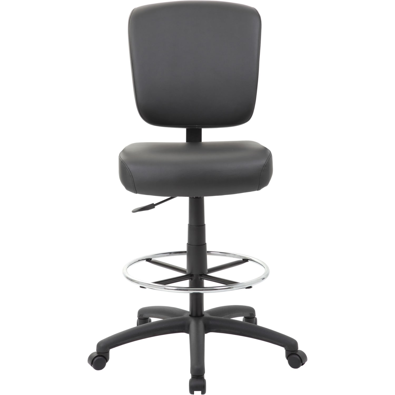 Boss Office Products Heavy Duty Armless Drafting Stool Black PopularChairscom Boss Office Products Heavy Duty Armless Drafting Stool Black PopularChairscom
