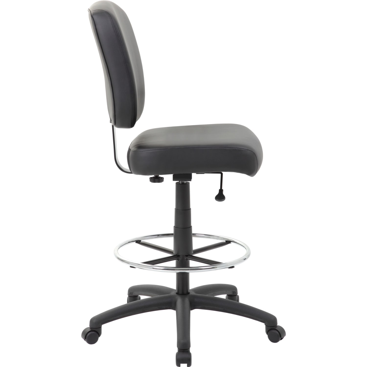 Boss Office Products Heavy Duty Armless Drafting Stool Black PopularChairscom Boss Office Products Heavy Duty Armless Drafting Stool Black PopularChairscom