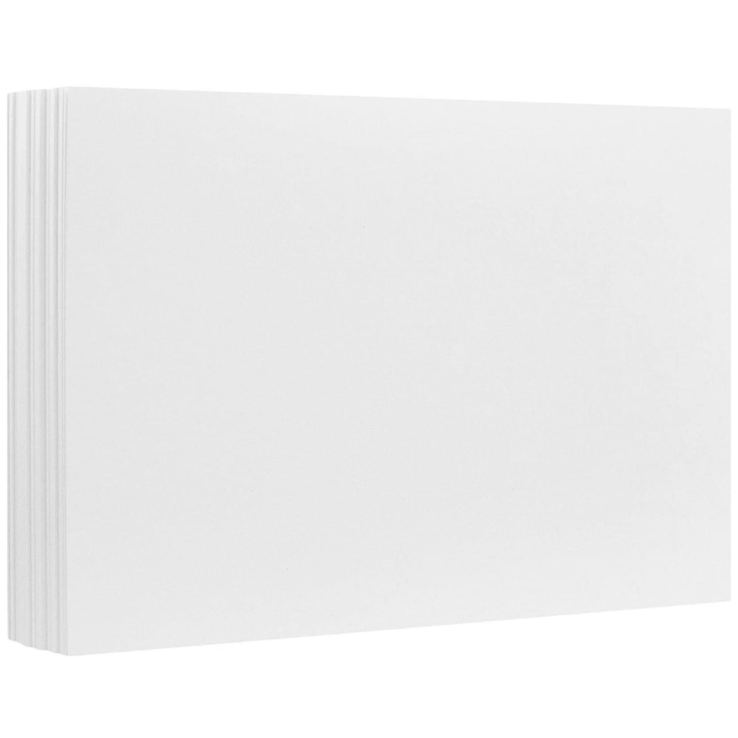 JAM Paper Blank Cards, 3 1/2in x 4 7/8in, White, Pack Of 100 - Image 3