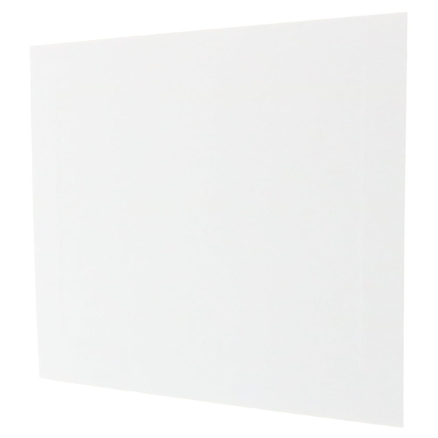 JAM Paper Blank Note Cards, 4 1/4in x 5 1/2in, White, Pack Of 100 - Image 3
