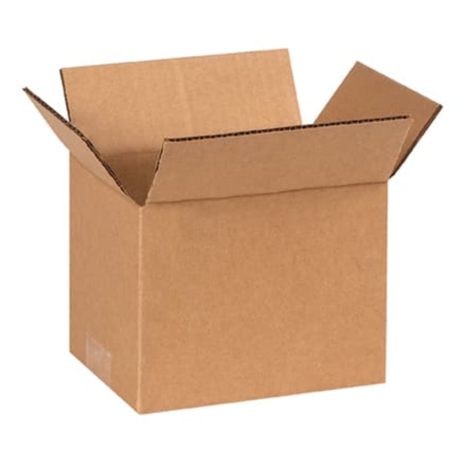 Partners Brand Corrugated Boxes, 7in x 6in x 6in, Kraft, Pack Of 25