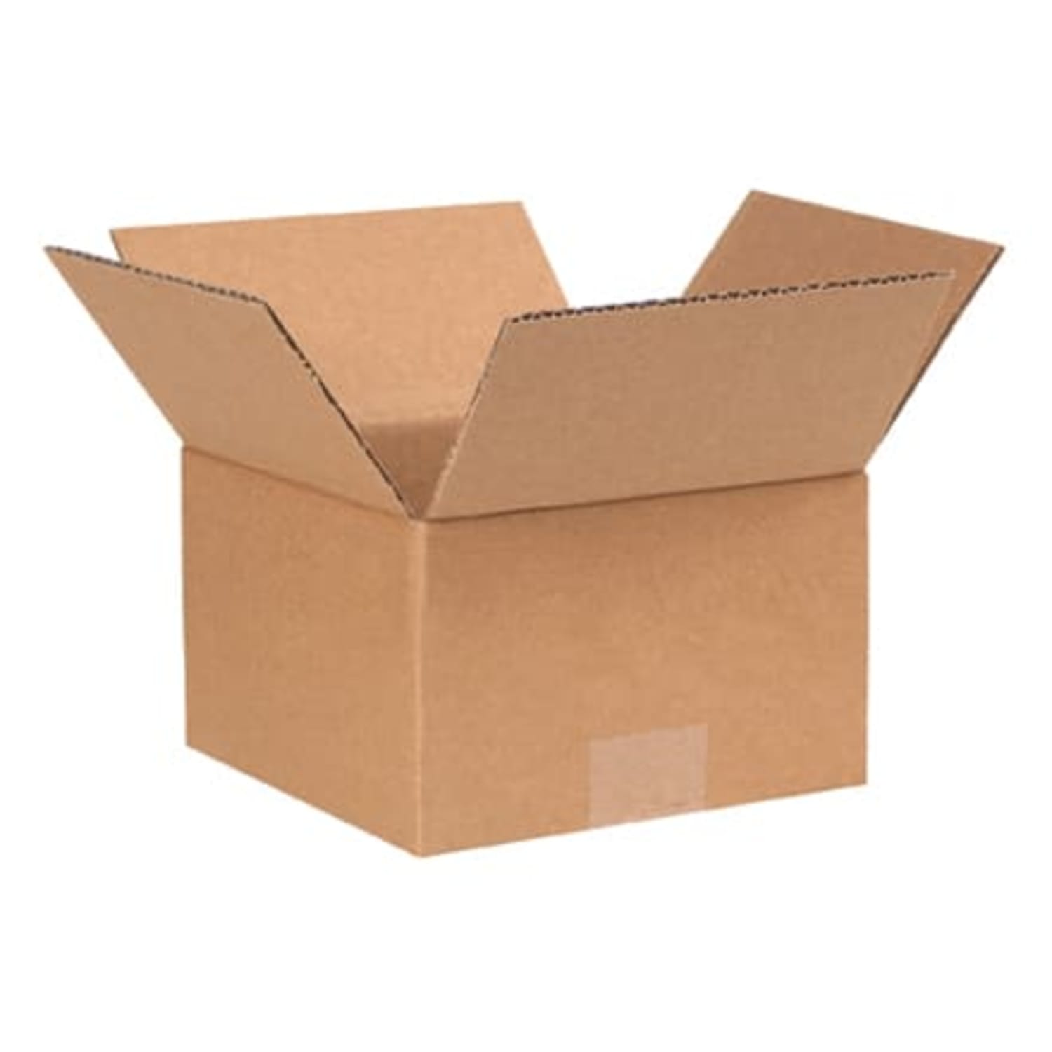 Partners Brand Corrugated Boxes 7in x 7in x 4in, Kraft, Bundle of 25