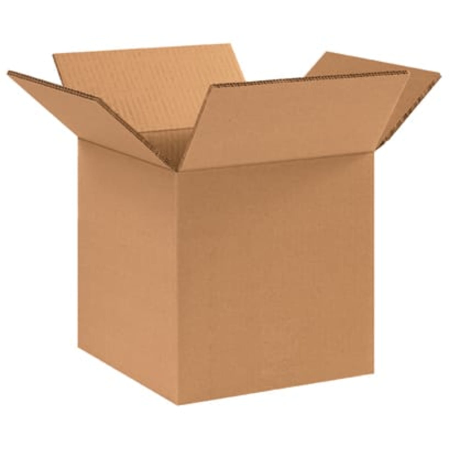Partners Brand Double Wall Boxes, 10in x 10in x 10in, Kraft, Bundle of 15