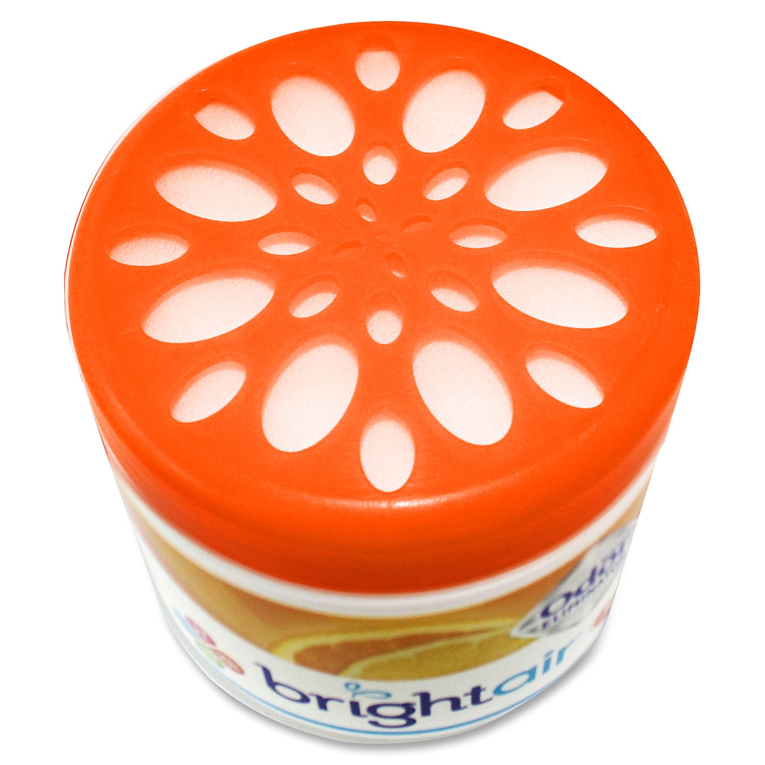 Bright Air Super Odor Eliminator Air Fresheners, Mandarin Orange/Fresh Lemon Scent, 14 Oz, Pack Of 6 - Image 4
