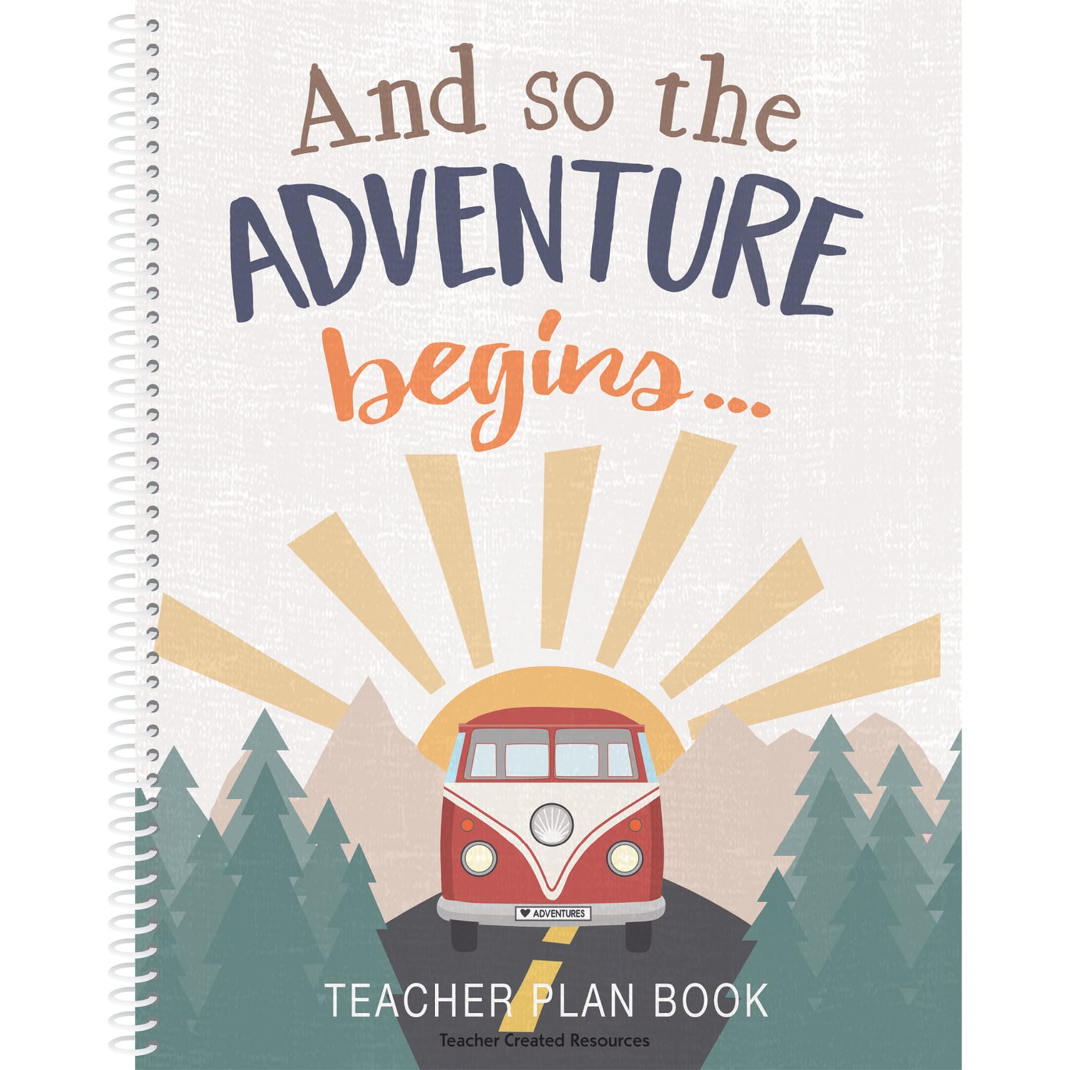 Teacher Created Resources Teacher Plan Book, Moving Mountains Road Trip - Image 3