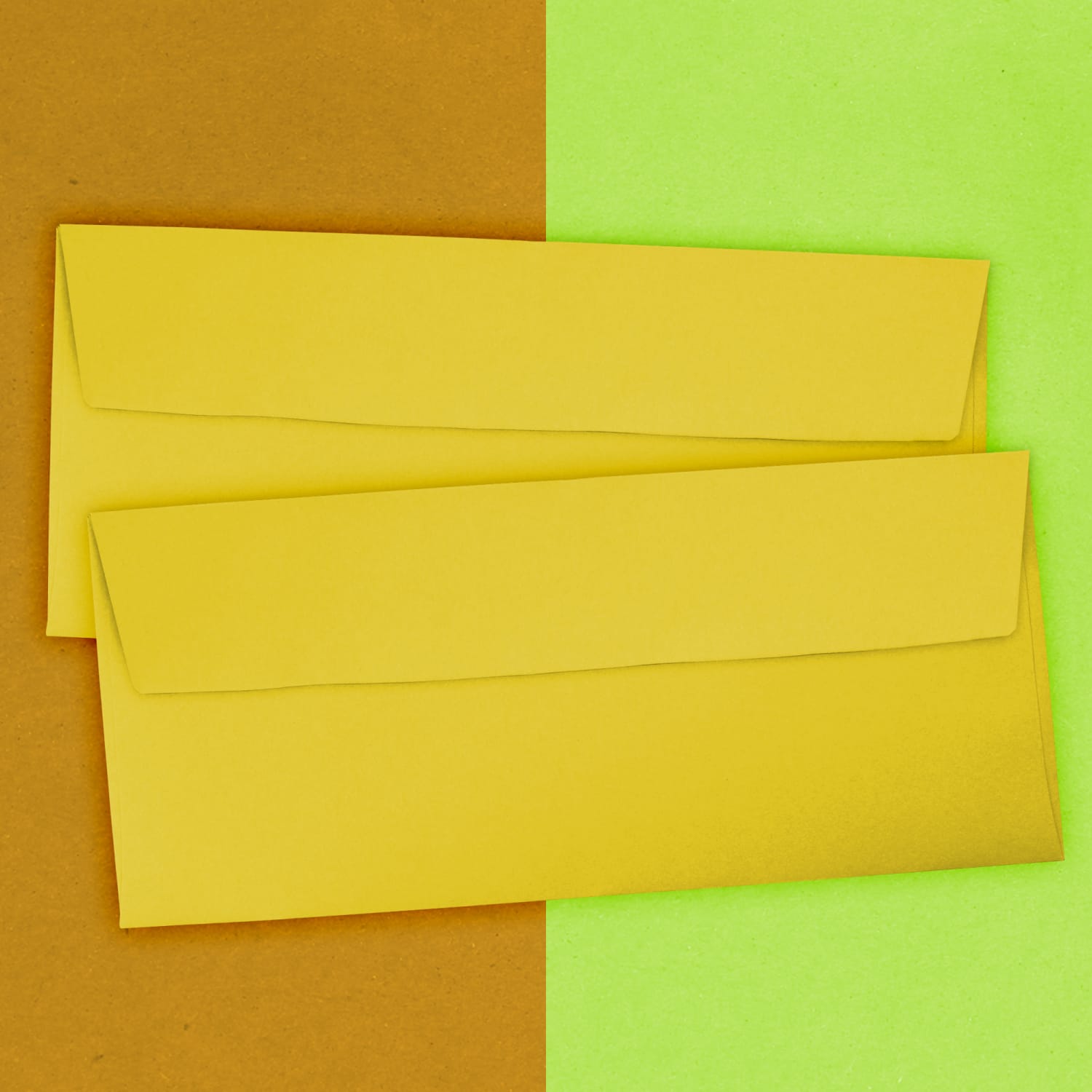 JAM PAPER #10 Business Colored Envelopes, 4 1/8in x 9 1/2in, Yellow, Pack Of 25 - Image 4