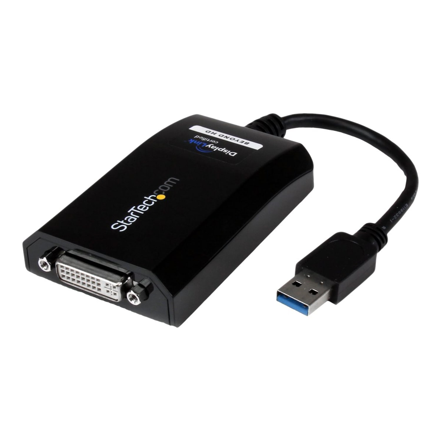 StarTech.com USB 3.0 to DVI/VGA Adapter - 2048x1152 - External Video & Graphics Card - Dual Monitor Display Adapter Cable - USB32DVIPRO - Image 3