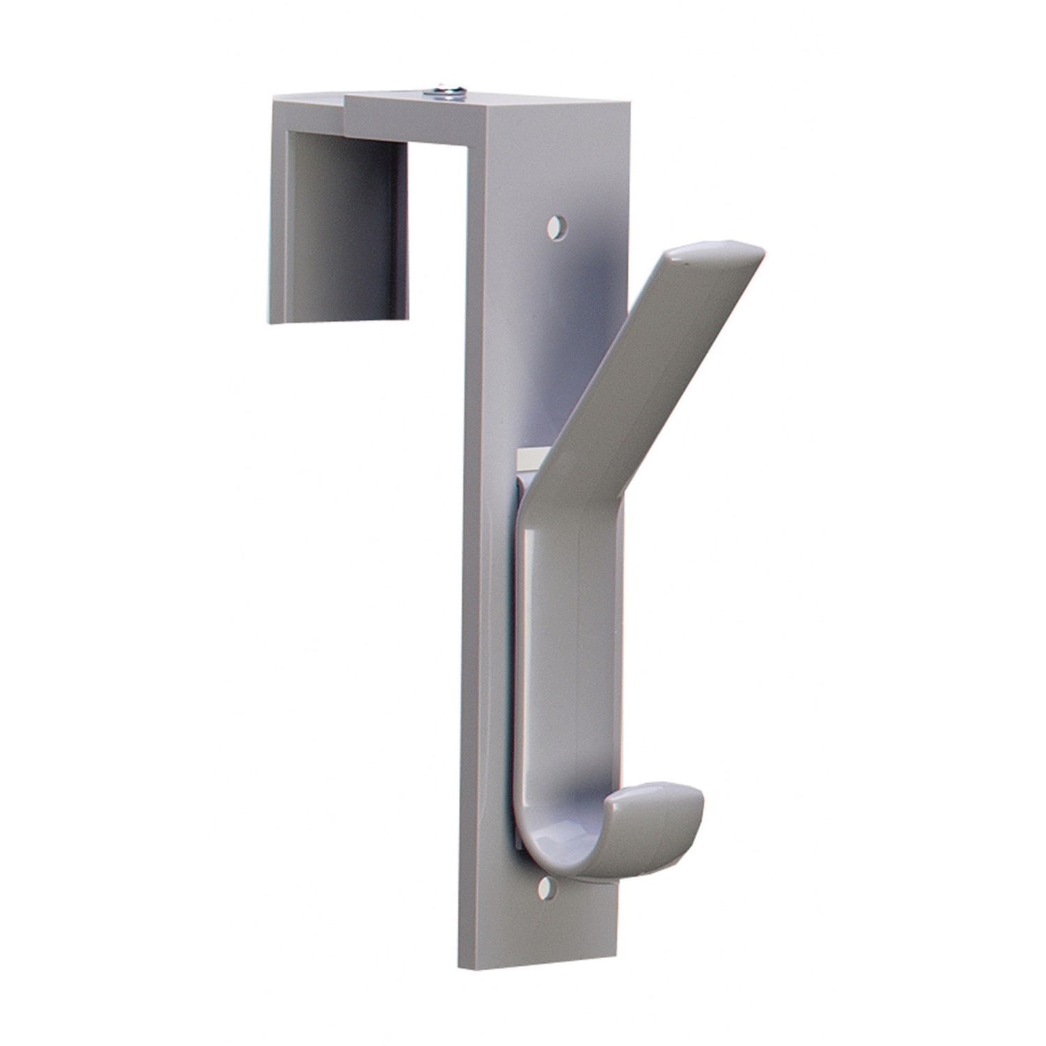 deflecto Partition Hooks - 2 Hooks - for Garment - Gray - 2 / Pack - Image 4