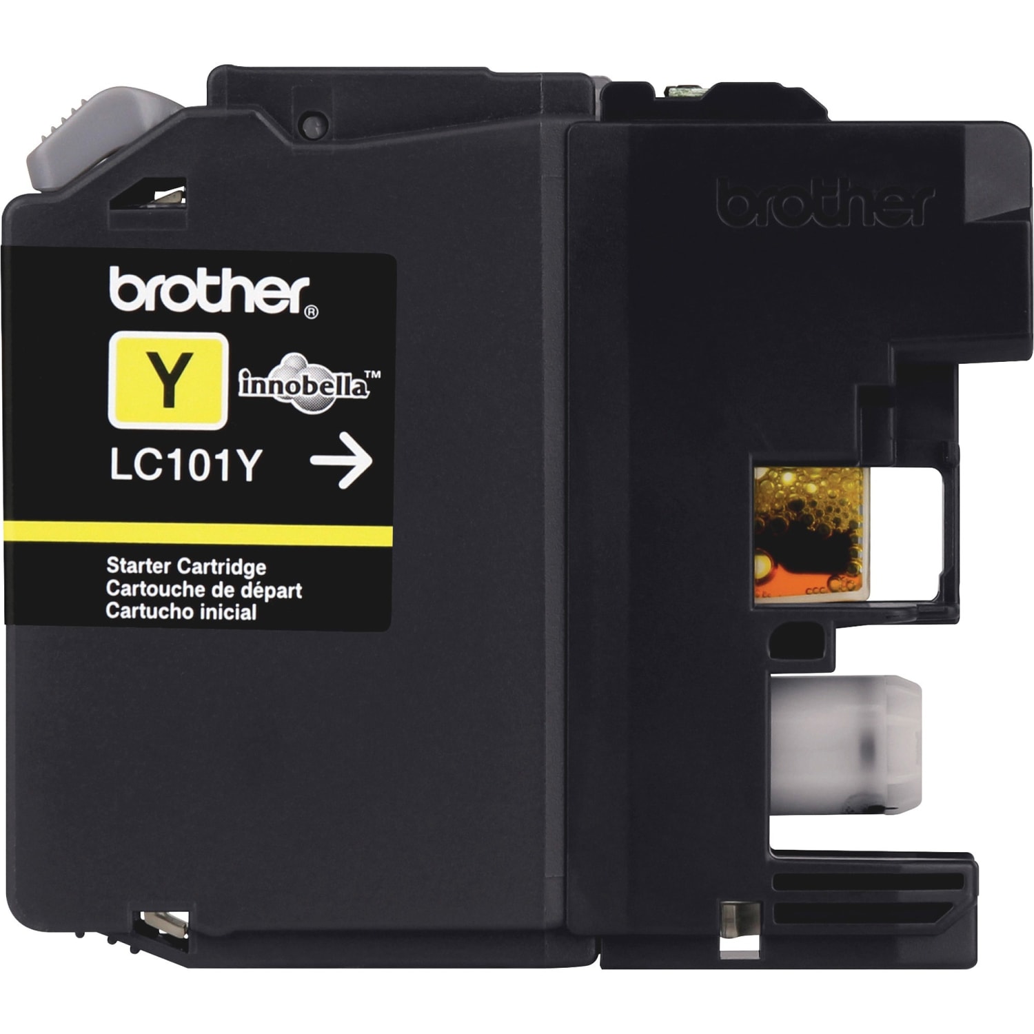 Brother LC101 Yellow Ink Cartridge, LC101-Y - Image 3