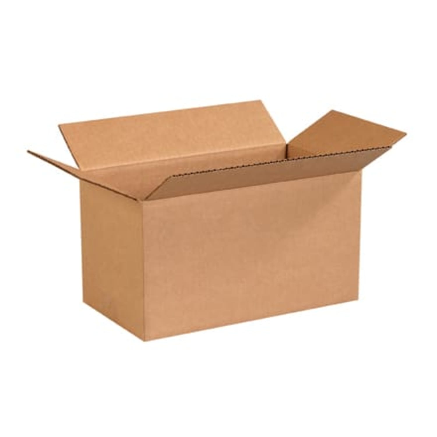 Partners Brand Long Corrugated Boxes, 13in x 7in x 7in, Kraft, Bundle of 25