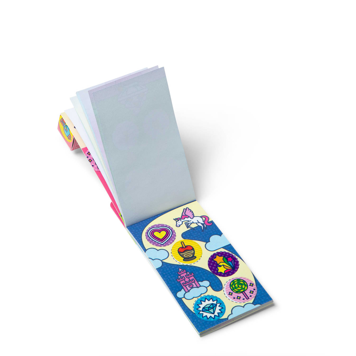 Melissa & Doug Sticker WOW! Mini Activity Pad with Refill Stickers, Favorite Things, 200 Stickers Per Set, 4 Sets - Image 6