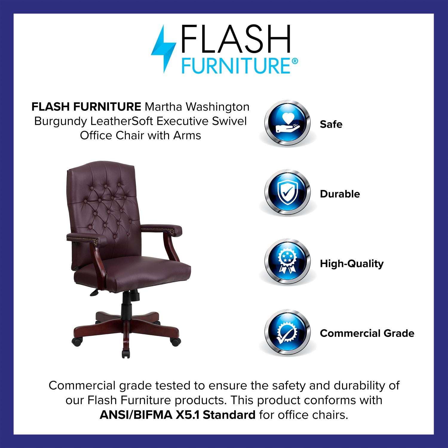 Flash Furniture Martha Washington LeatherSoft Faux Leather HighBack Swivel Office Chair Burgundy PopularChairscom Flash Furniture Martha Washington LeatherSoft Faux Leather High Back Swivel Office Chair Burgundy PopularChairscom