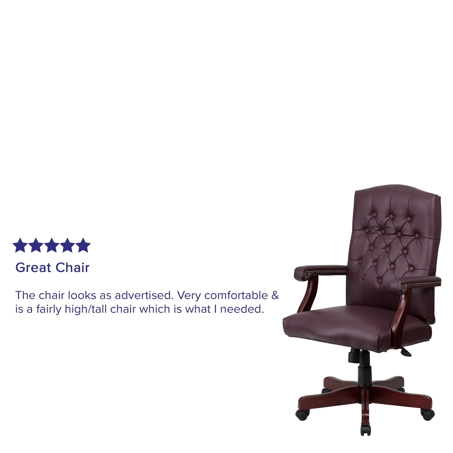 Flash Furniture Martha Washington LeatherSoft Faux Leather HighBack Swivel Office Chair Burgundy PopularChairscom Flash Furniture Martha Washington LeatherSoft Faux Leather High Back Swivel Office Chair Burgundy PopularChairscom