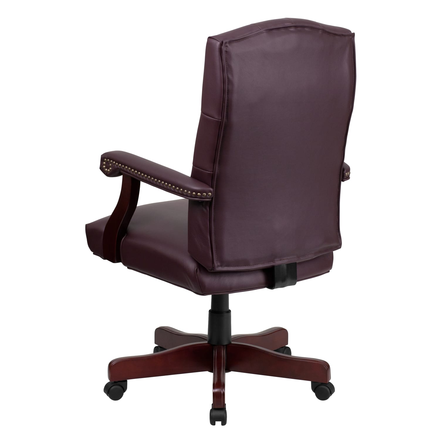 Flash Furniture Martha Washington LeatherSoft Faux Leather HighBack Swivel Office Chair Burgundy PopularChairscom Flash Furniture Martha Washington LeatherSoft Faux Leather High Back Swivel Office Chair Burgundy PopularChairscom