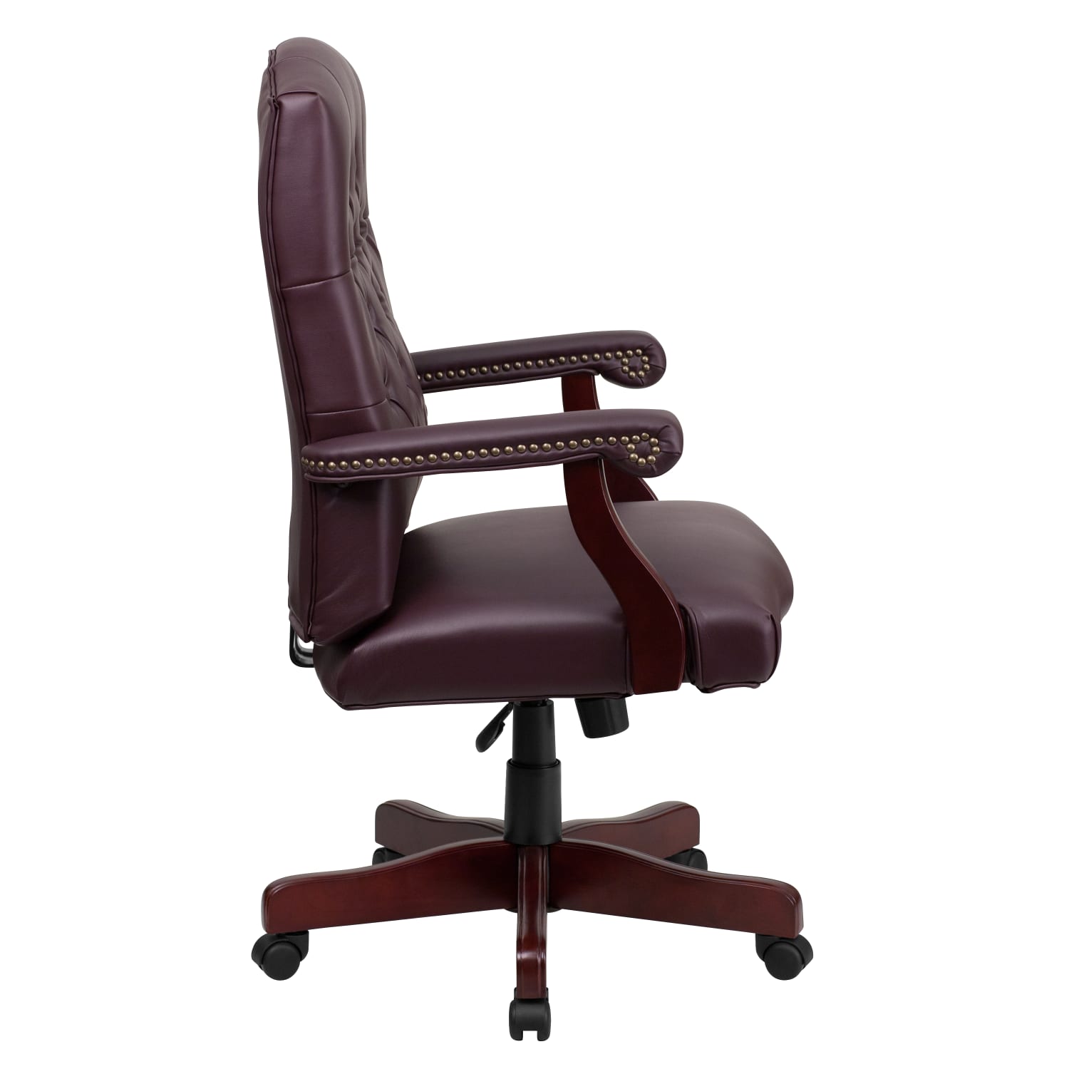 Flash Furniture Martha Washington LeatherSoft Faux Leather HighBack Swivel Office Chair Burgundy PopularChairscom Flash Furniture Martha Washington LeatherSoft Faux Leather High Back Swivel Office Chair Burgundy PopularChairscom