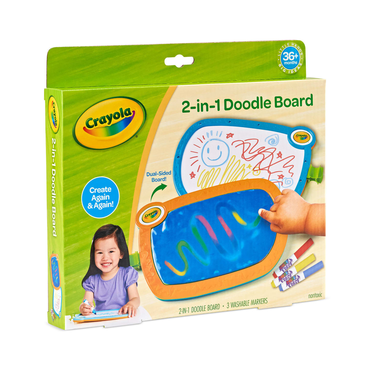 Crayola Young Kids Double Doodle Board - Image 4