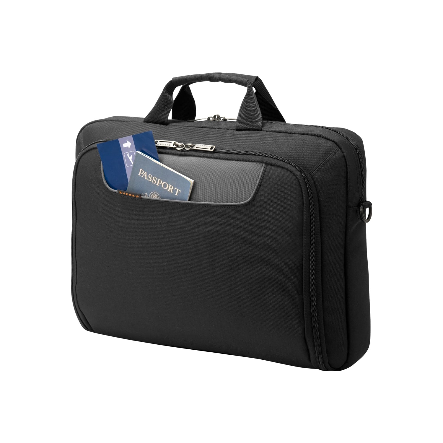 Everki Advance Compact Laptop Briefcase - Notebook carrying case - 15.4in - charcoal - Image 3