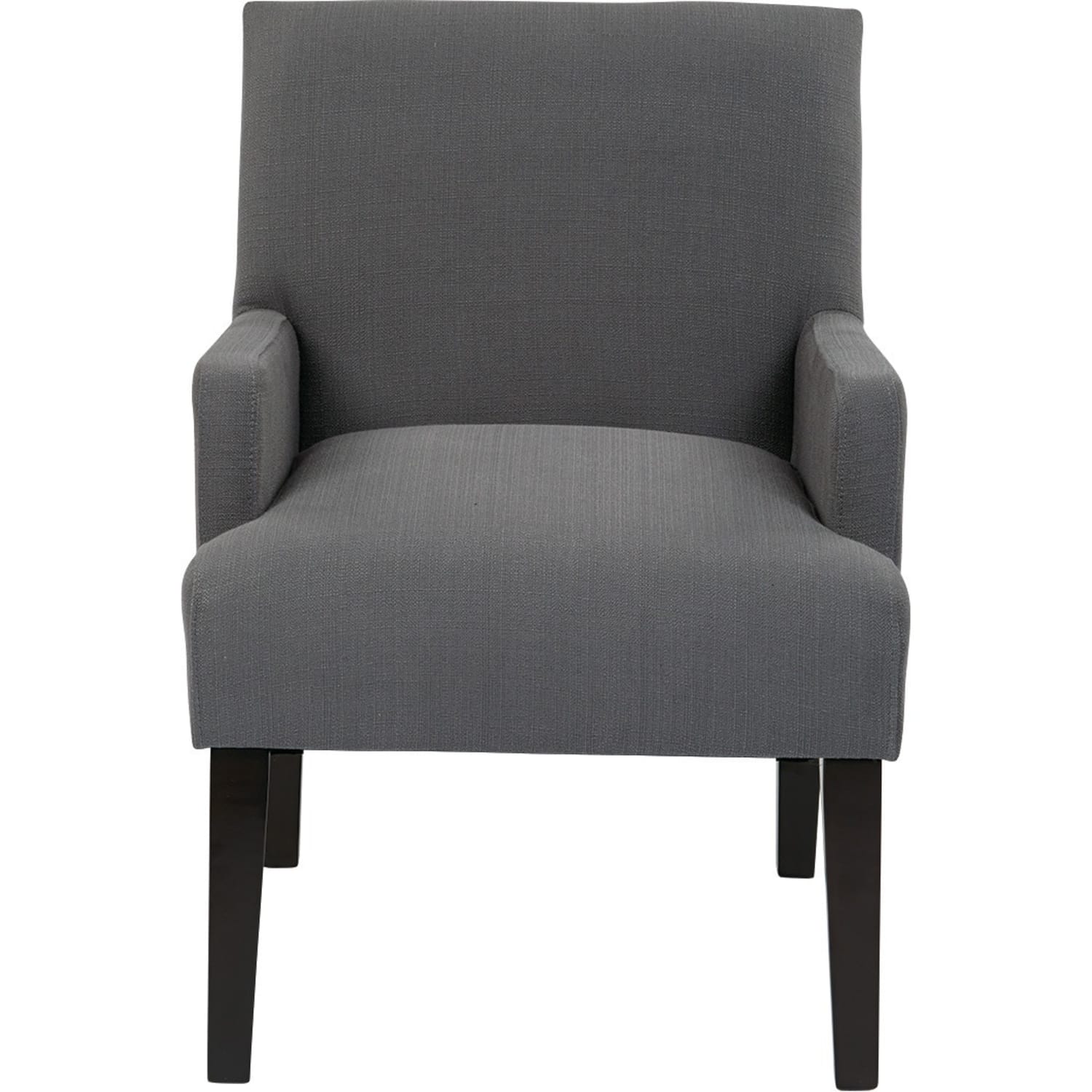 Ave Six Work Smart Main Street Guest Chair Woven CharcoalBlack PopularChairscom