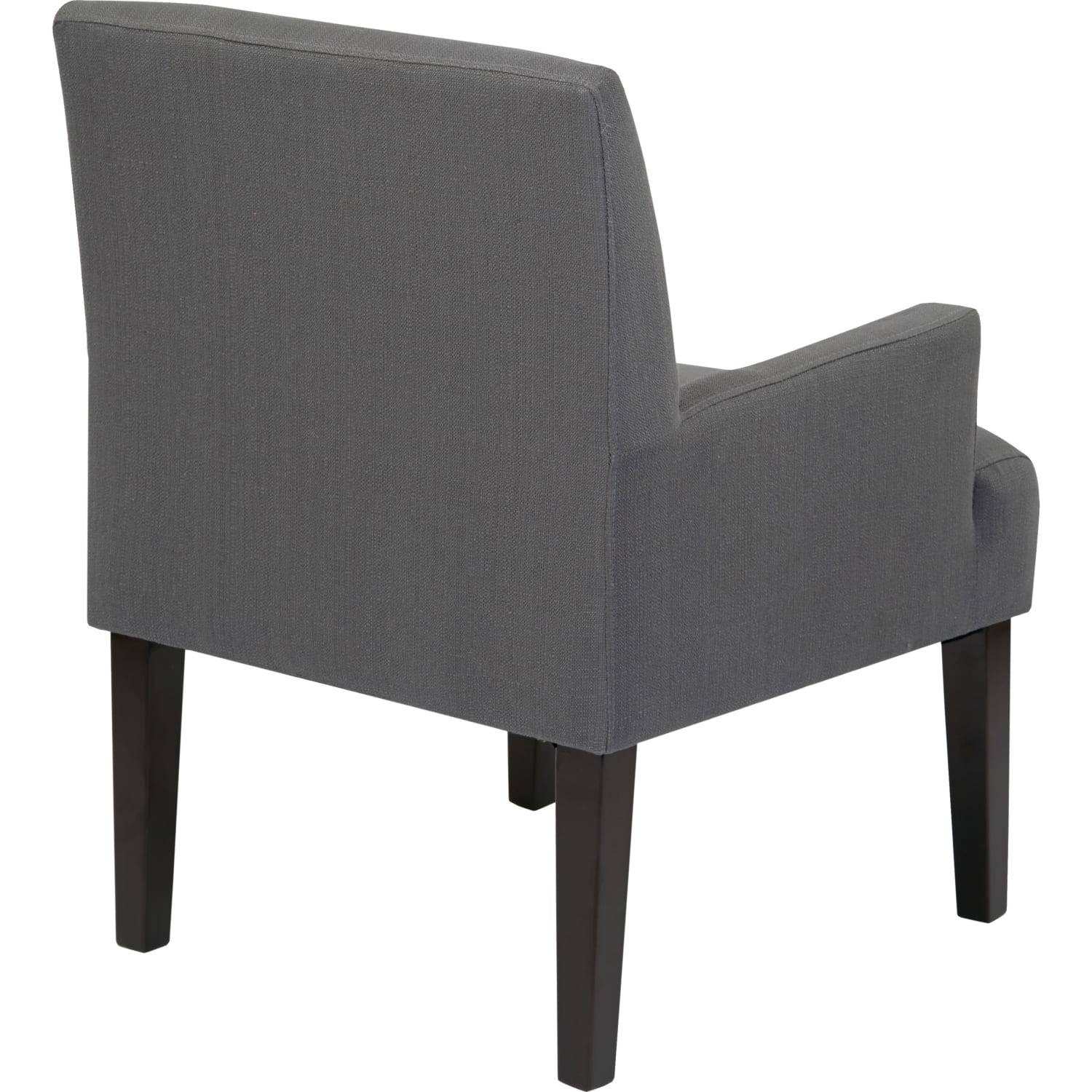 Ave Six Work Smart Main Street Guest Chair Woven CharcoalBlack PopularChairscom