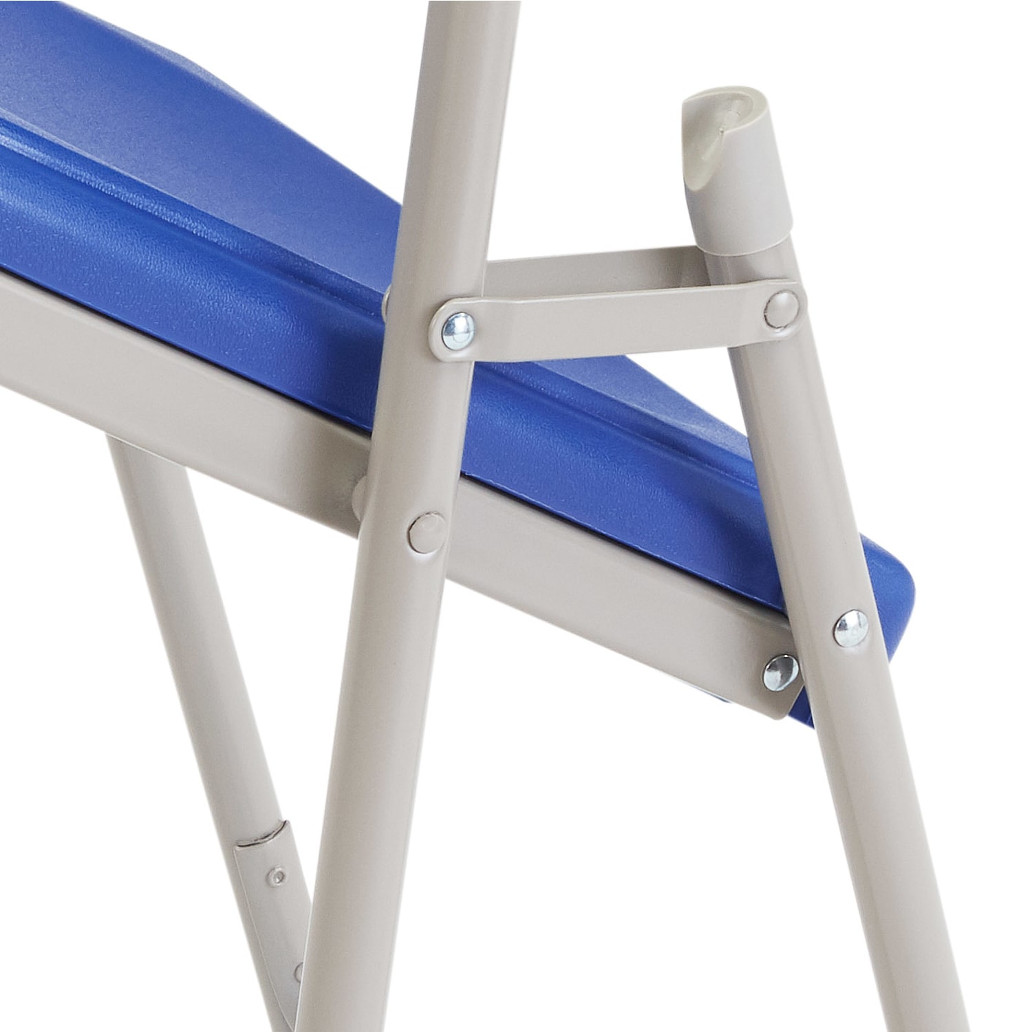 National Public Seating Lightweight Plastic Folding Chairs BlueGray Set Of 4 Chairs PopularChairscom