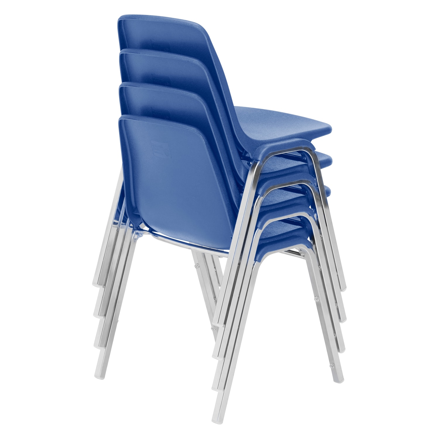 National Public Seating 8100 Series Poly Shell Stack Chairs Blue Set Of 4 Chairs PopularChairscom National Public Seating 8100 Series Poly Shell Stack Chairs Blue Set Of 4 Chairs PopularChairscom