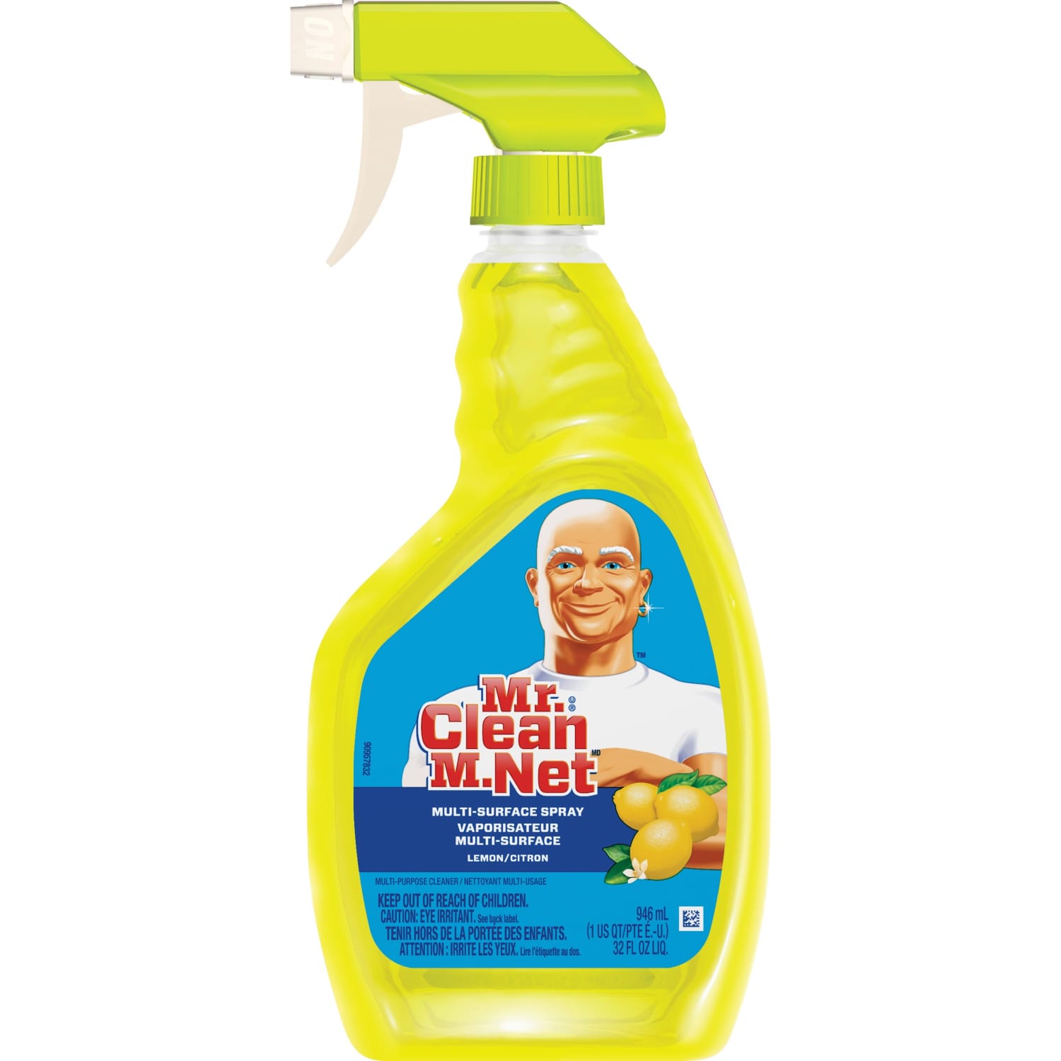 Mr. Clean Multipurpose Cleaning Spray, Lemon Scent, 32 Oz Bottle - Image 4