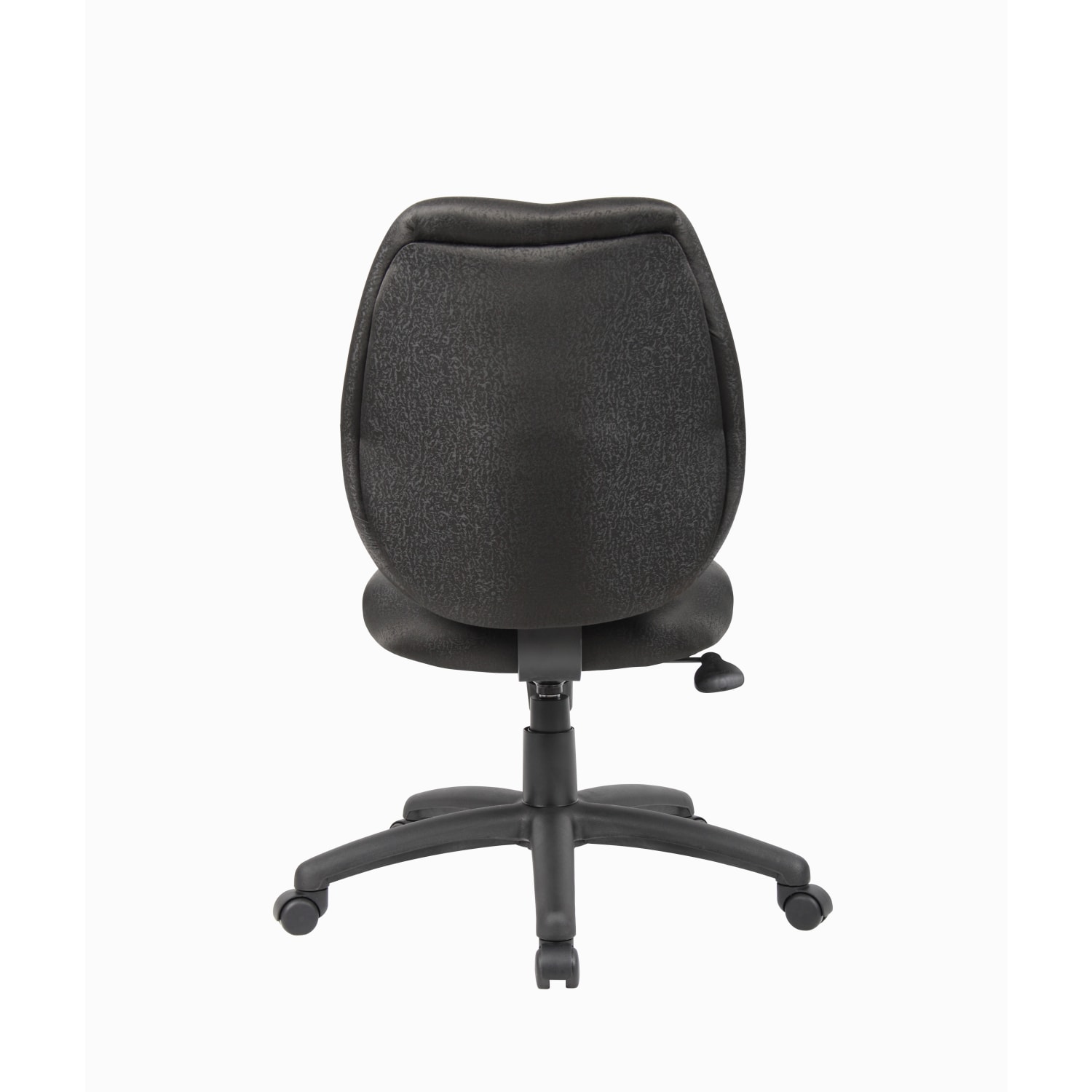 Boss Office Products Ergonomic Fabric Mid-Back Task Office Chair Without Arms, Black - Image 6