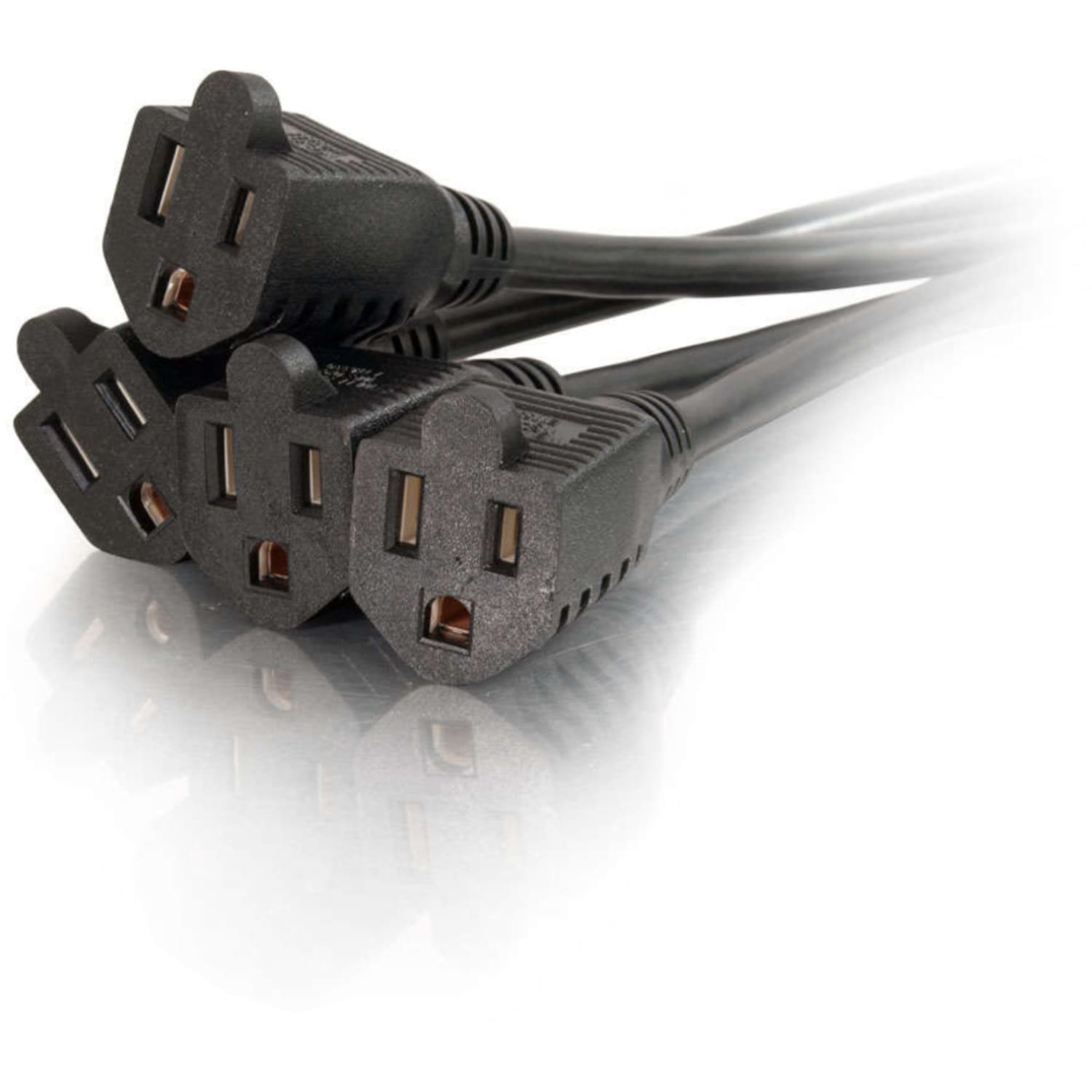 C2G 1-to-4 14in Power Cord Splitter - Image 5