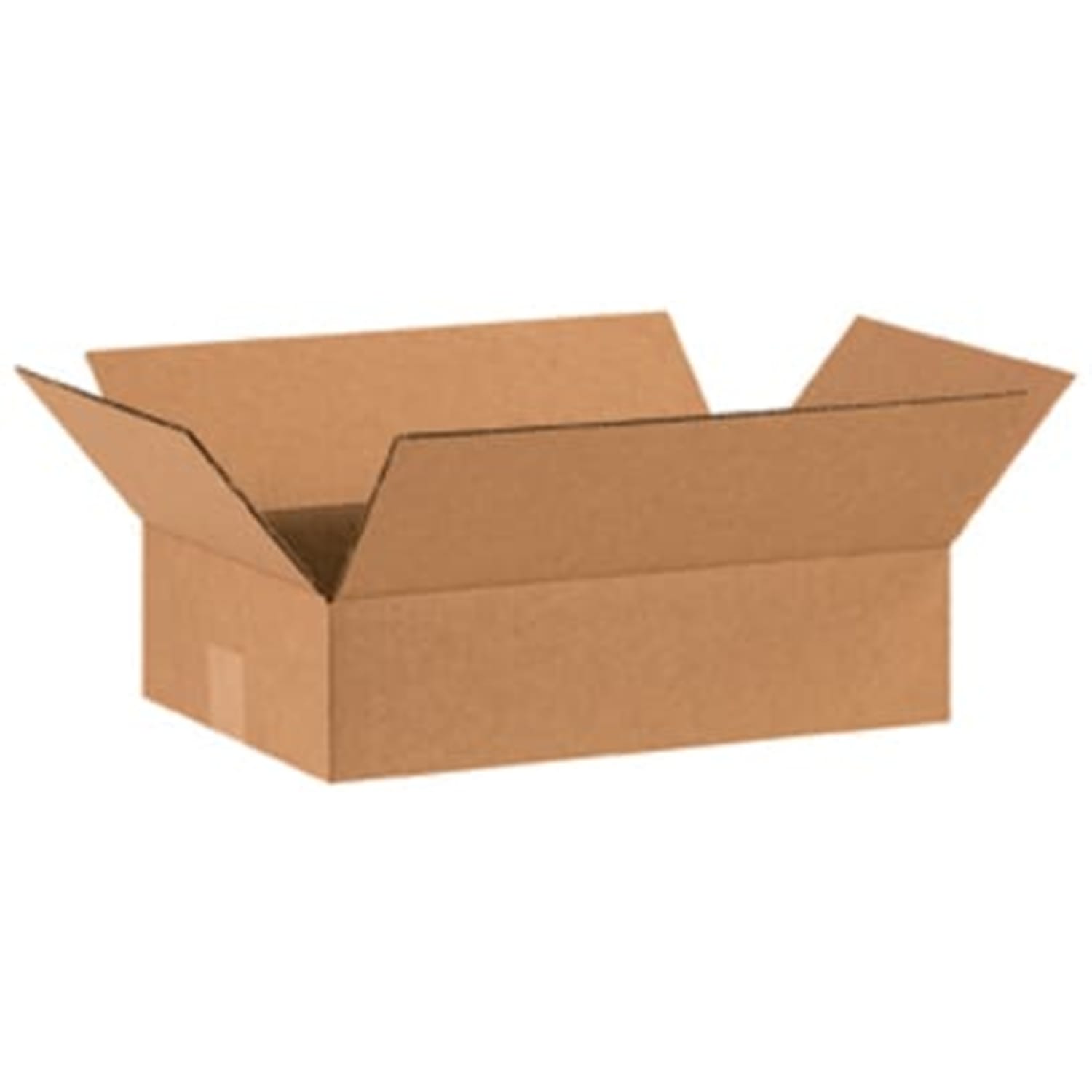 Partners Brand Flat Corrugated Boxes, 16in x 10in x 4in, Kraft, Bundle of 25 - Image 3