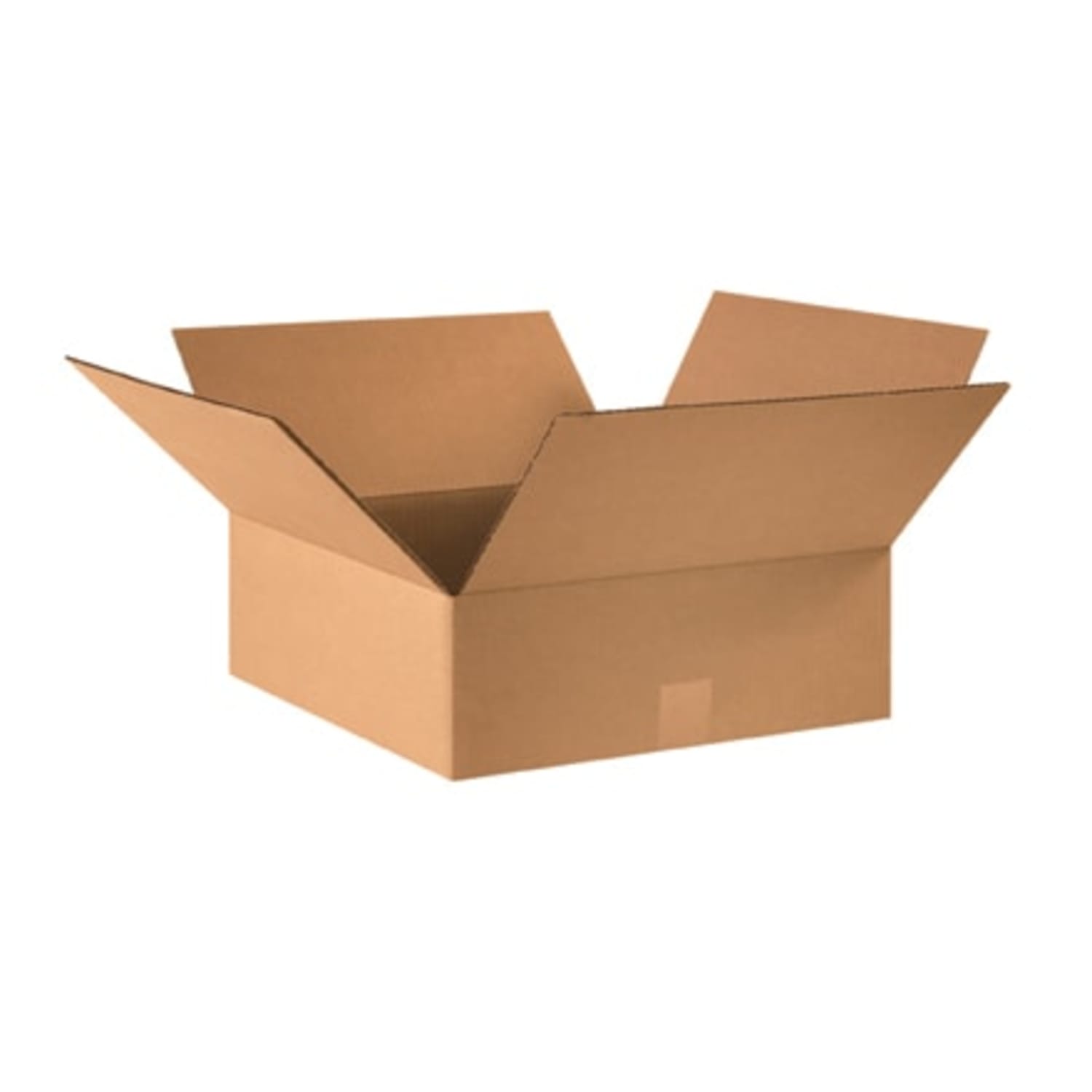 Partners Brand 16 x 16 x 5in Flat Corrugated Boxes, Pack Of 25