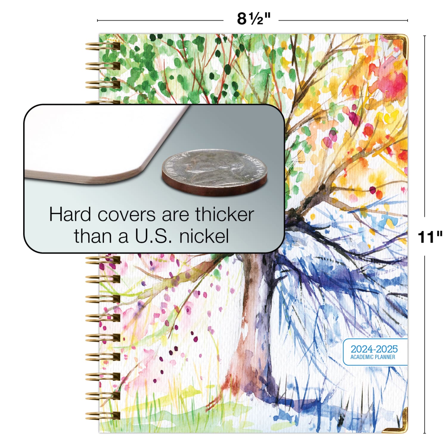 2024-2025 Global Printed Products Hardcover Fashion Student Daily/Weekly/Monthly Academic Year Planner, 8-1/2in x 11in, FSHNAY24851120 - Image 4