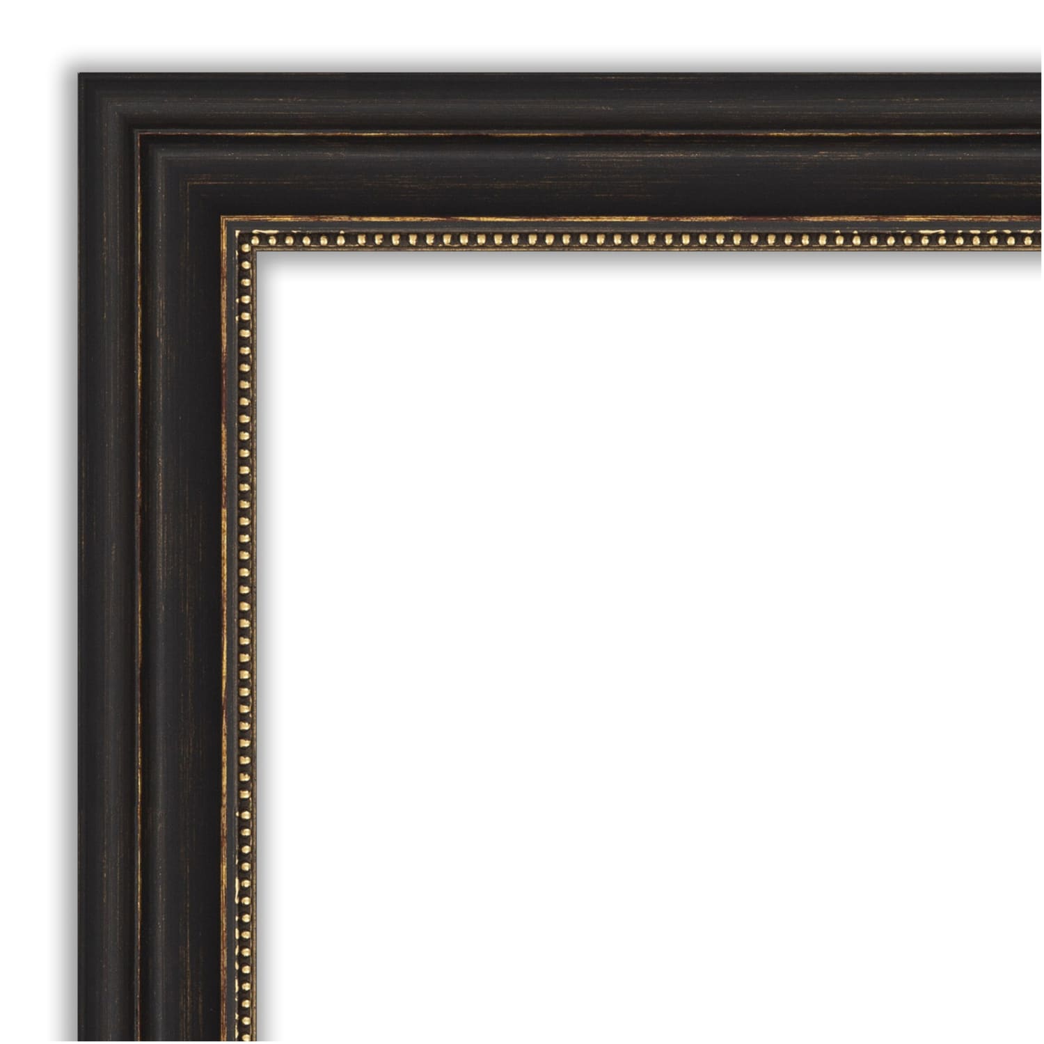 Amanti Art Rectangular Narrow Picture Frame, 15in x 18in With Mat, Accent Bronze - Image 4
