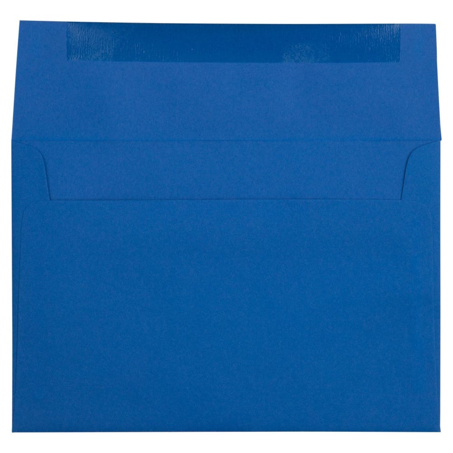 JAM Paper Booklet Invitation Envelopes, A8, Gummed Seal, Presidential Blue, Pack Of 25 - Image 3