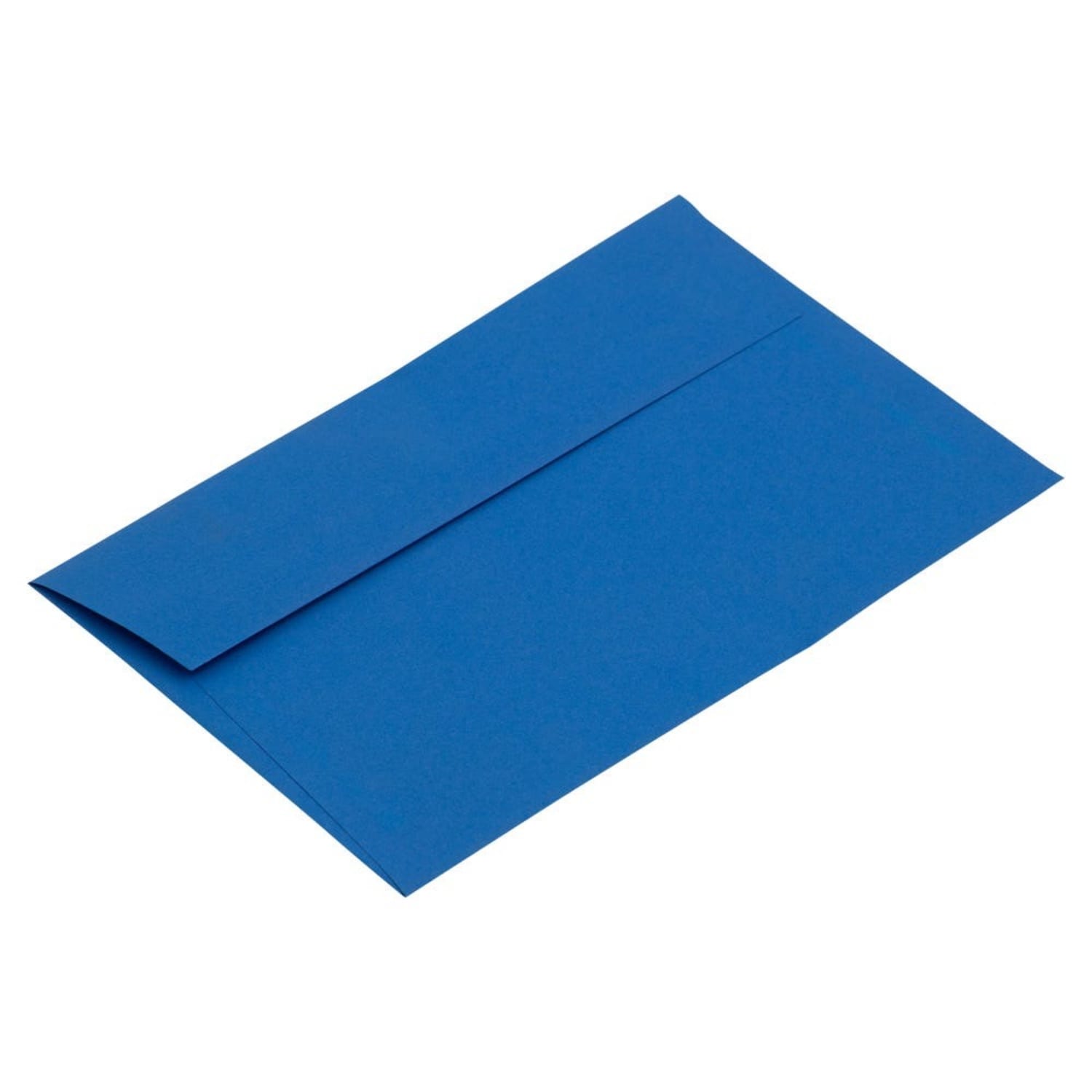 JAM Paper Booklet Invitation Envelopes, A9, Gummed Seal, Presidential Blue, Pack Of 25 - Image 4