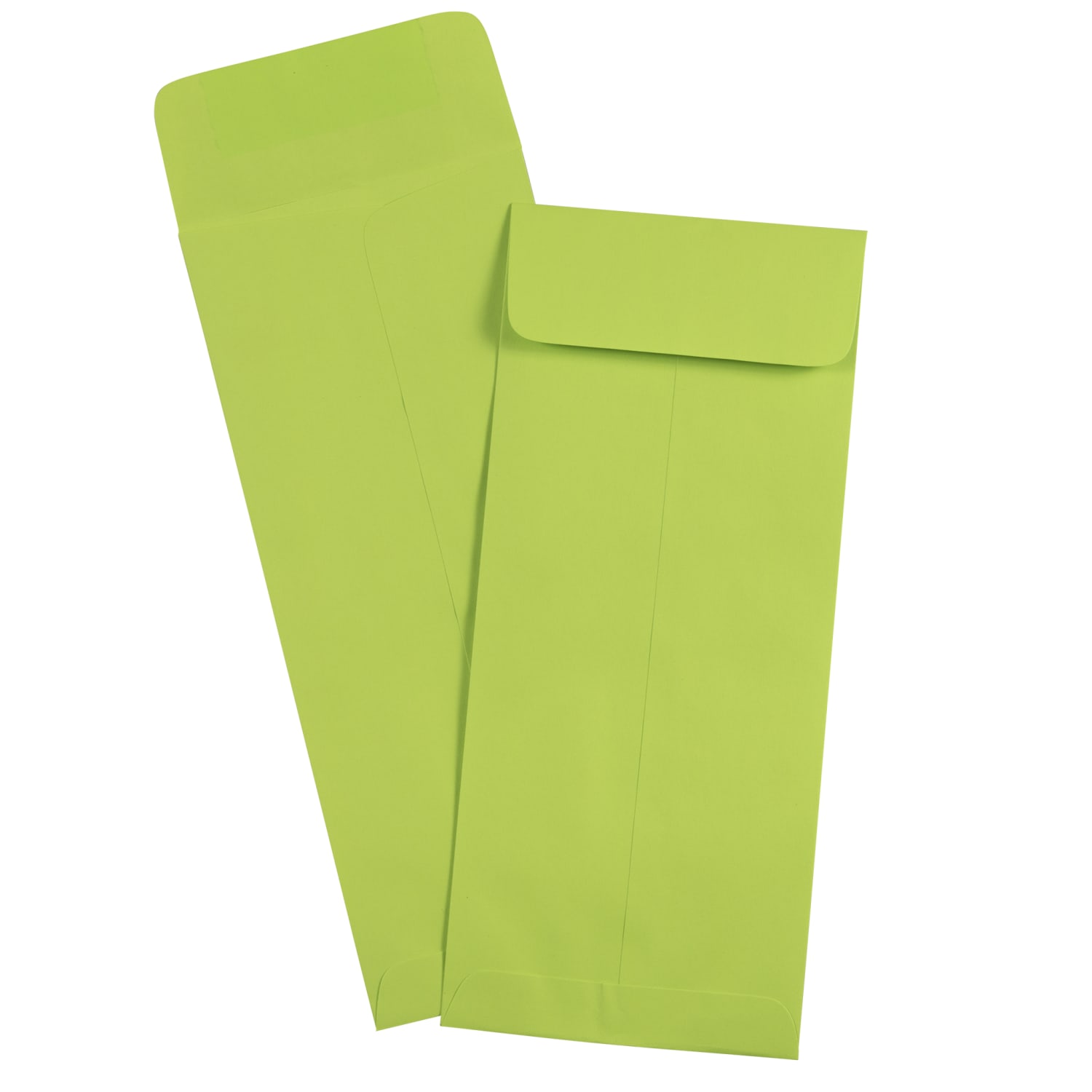 JAM Paper #10 Policy Envelopes, Gummed Seal, Ultra Lime Green, Pack Of 25 - Image 6