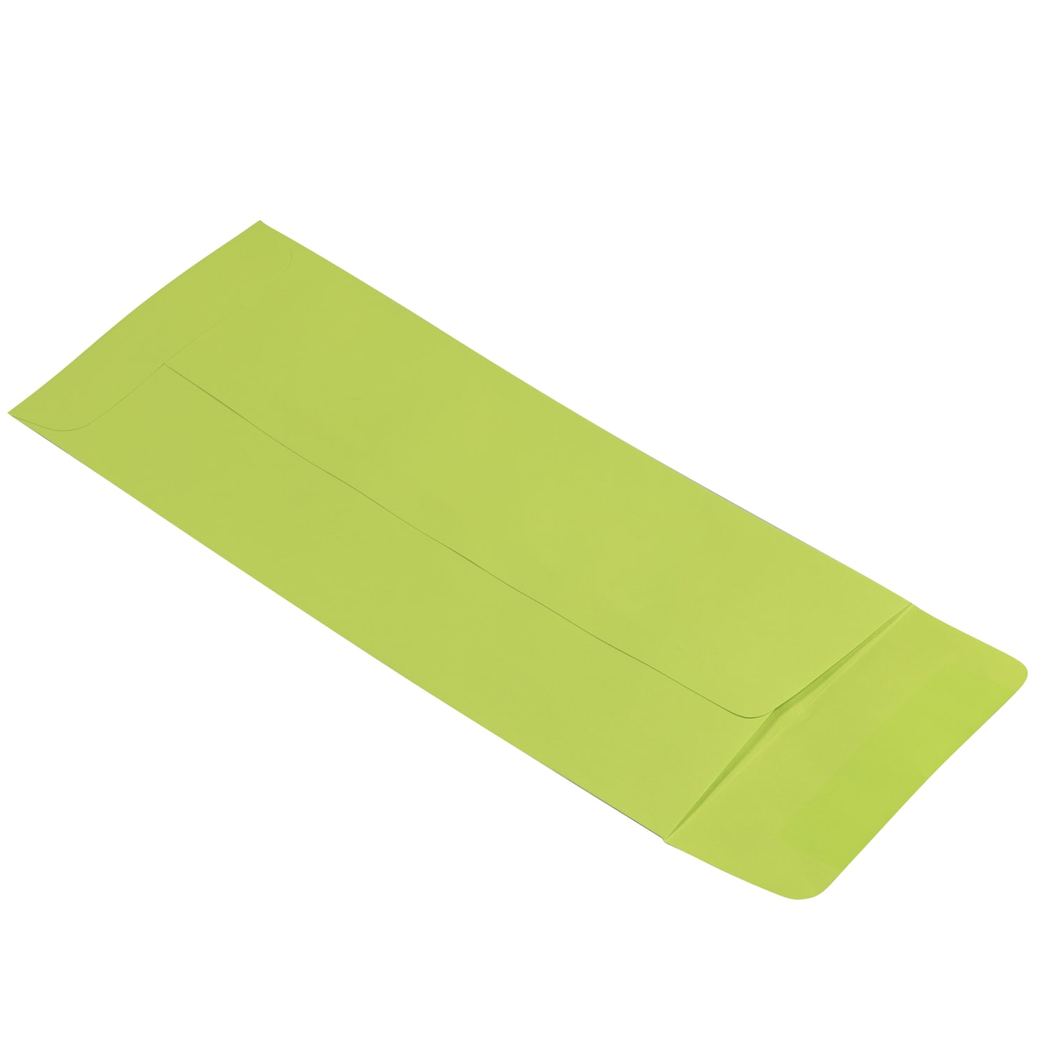 JAM PAPER #12 Policy Business Colored Envelopes, 4 3/4 x 11, Ultra Lime Green, 25/Pack - Image 5