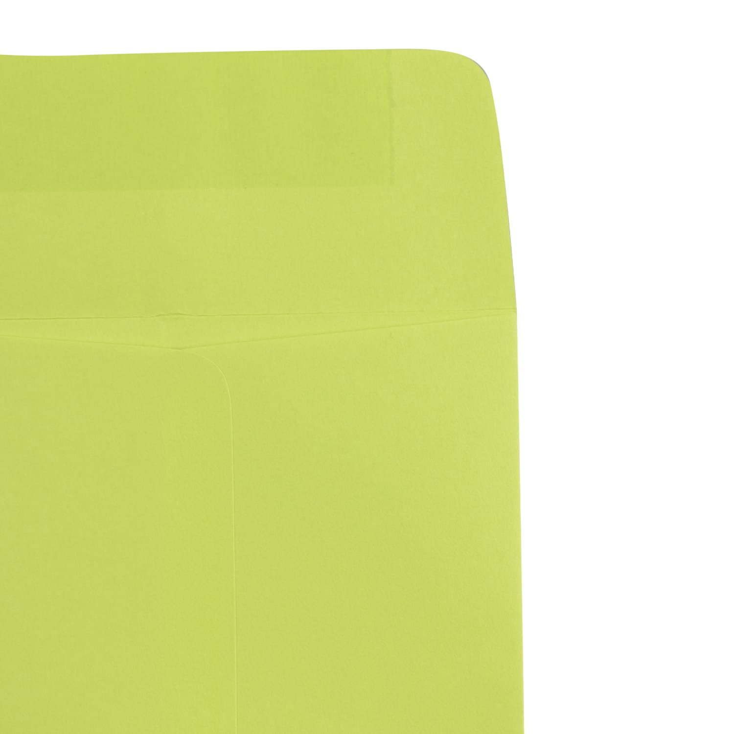 JAM PAPER #14 Policy Business Colored Envelopes, 5 x 11 1/2, Ultra Lime Green, 25/Pack - Image 4