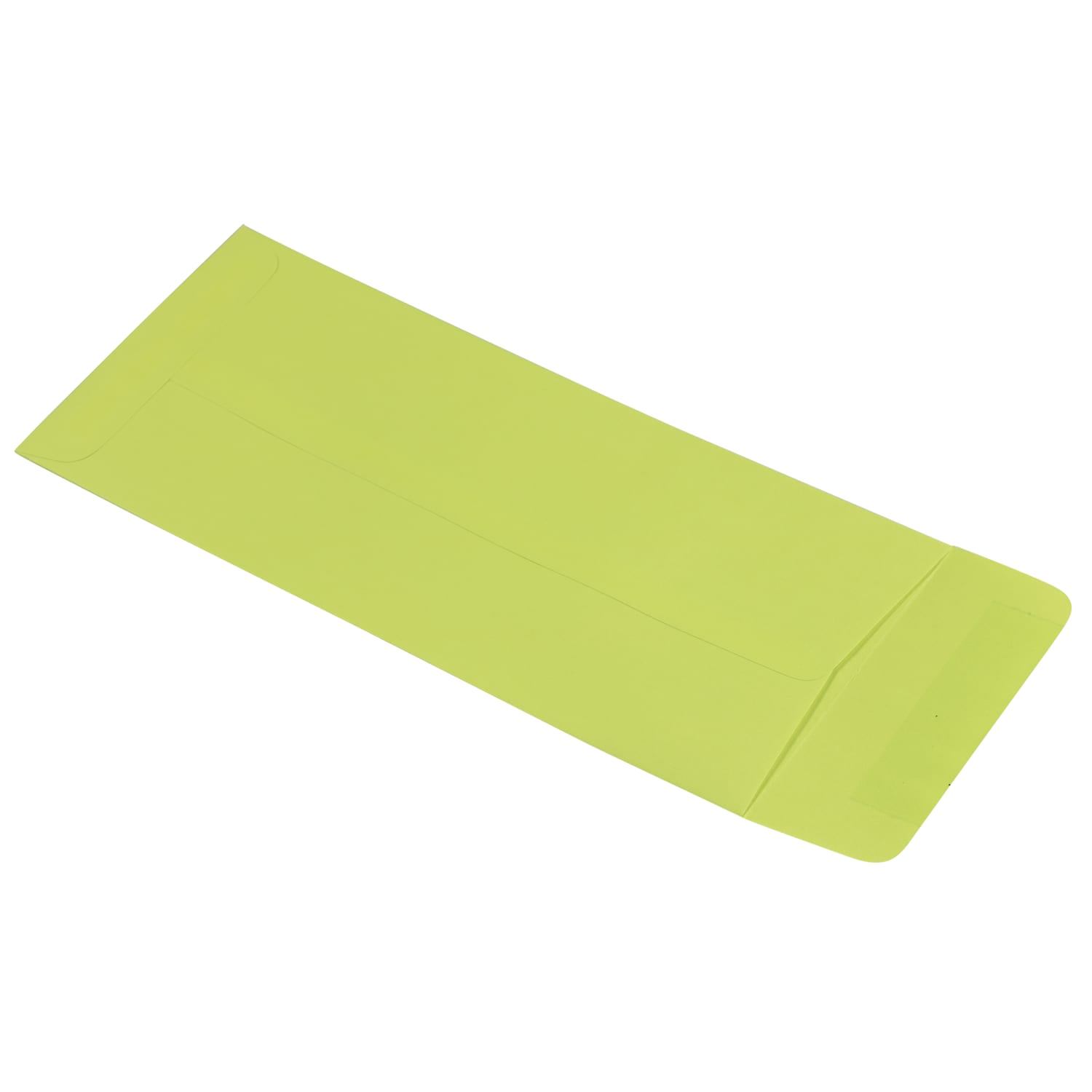 JAM PAPER #14 Policy Business Colored Envelopes, 5 x 11 1/2, Ultra Lime Green, 25/Pack - Image 5